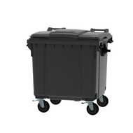 1100 Litre Recycled Content Wheelie Bin