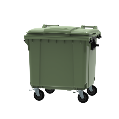 1100 Litre Recycled Content Wheelie Bin