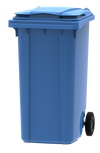 Blue 240 Litre Wheelie Bin - Reduced to Clear