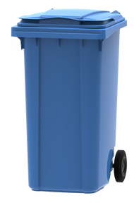 Blue 240 Litre Wheelie Bin - Reduced to Clear