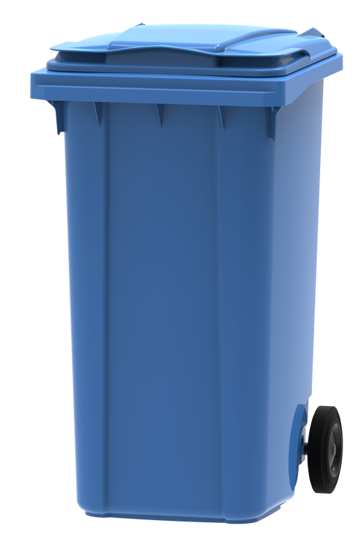 Blue 240 Litre Wheelie Bin - Reduced to Clear