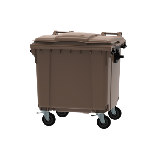 1100 Litre Recycled Content Wheelie Bin