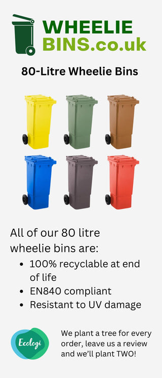 80 Litre Wheelie  Bins