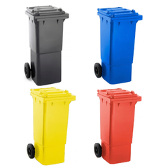 16 x 80 Litre Wheelie Bins in any Colour (Pallet Quantity)