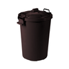 60 x 85 Litre Clip On Lid Dustbins – Pallet Quantity