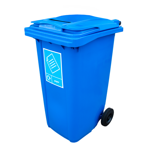 240 Litre Wheelie bin with Slot Aperture