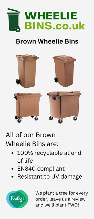 Brown Wheelie Bins