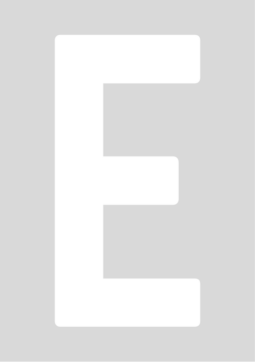 Classic Wheelie Bin Letters - A-E