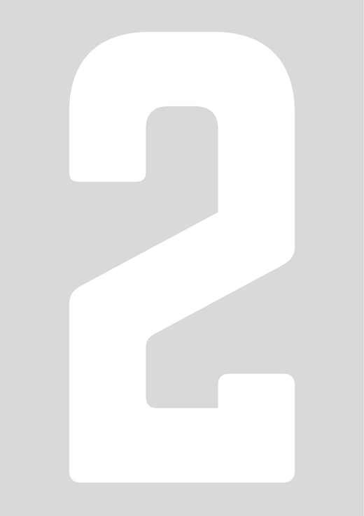 Classic Wheelie Bin Numbers - 0-9