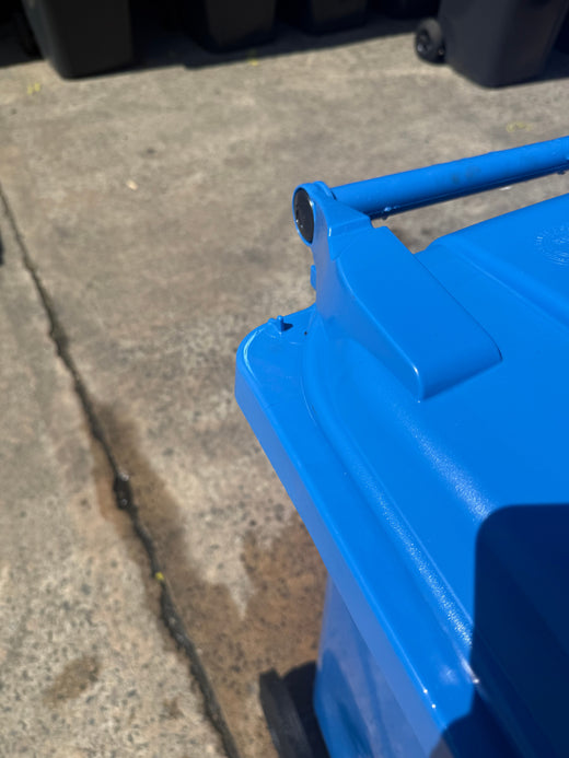 Blue 240 Litre Wheelie Bin - Reduced to Clear