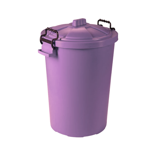 60 x 85 Litre Clip On Lid Dustbins – Pallet Quantity