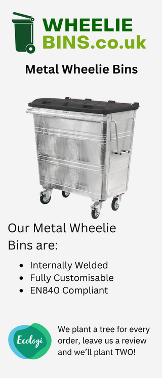 Metal Wheelie Bins