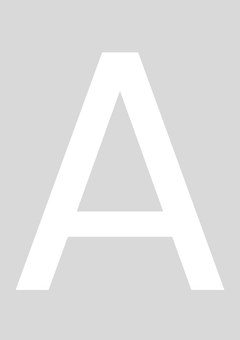 Modern Wheelie Bin Letters - A-E