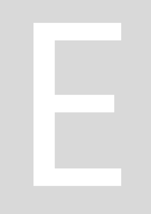 Modern Wheelie Bin Letters - A-E