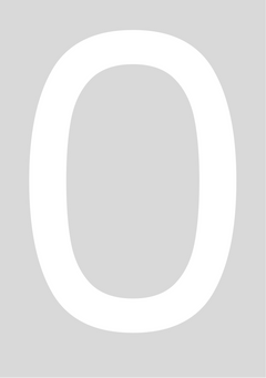 Modern Wheelie Bin Numbers - 0-9
