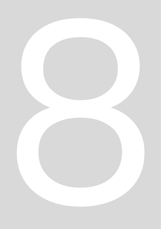 Modern Wheelie Bin Numbers - 0-9