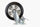 Braked Heavy Duty 200 mm Aluminium Centred Castor and Plate - 350 kg