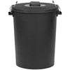60 x 110 Litre Plastic Outdoor Dustbins – Pallet Quantity