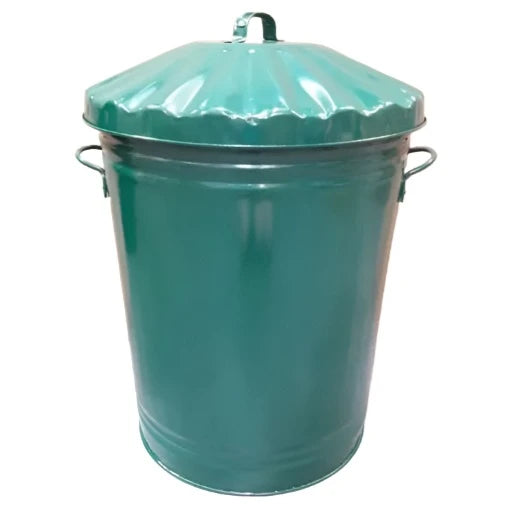 Metal Trash Can