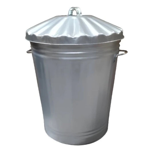 Metal Trash Can