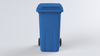 Confidential Waste Wheelie Bin