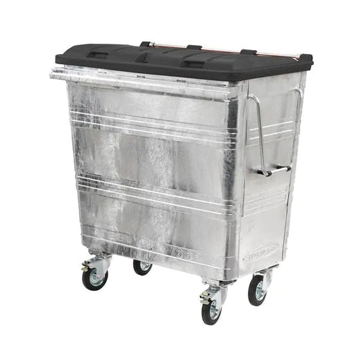 660 Litre Metal Wheelie Bin