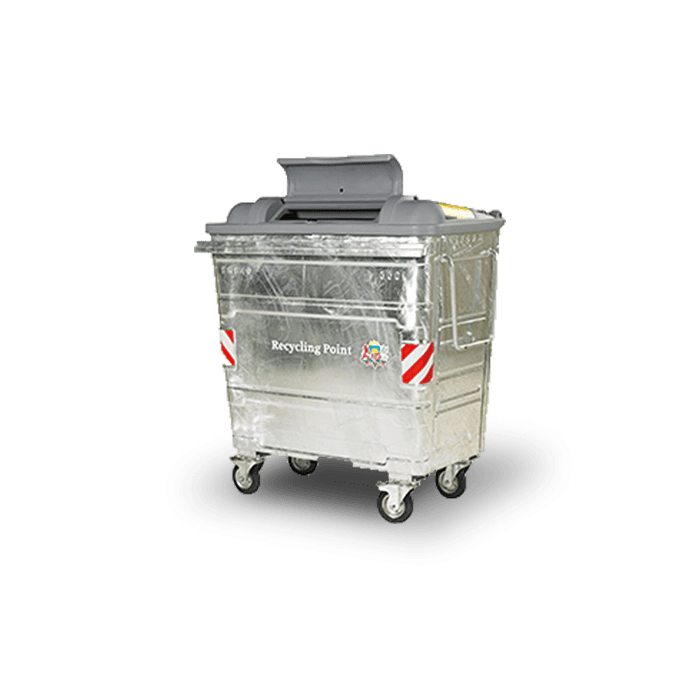 1100 Litre Metal Wheelie Bin Lowest Price Guaranteed